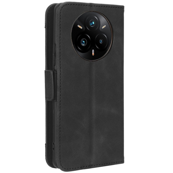 Flip case for Realme 14 Pro+ 5G, Card Slot, black