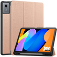 Case for Lenovo Idea Tab 11" 2025 TB336FU TB336ZU, stand, Smartcase with stylus holder, rose gold