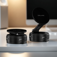 Magnetic vacuum phone holder, for smartphones with MagSafe and magnetic cases