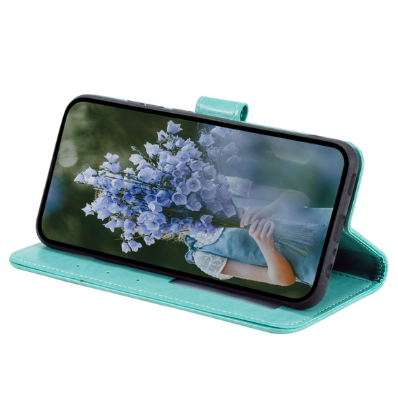 Flip case for Samsung Galaxy S23 FE, Mandala, green