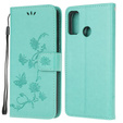 Flip case for Motorola Moto G30 / G10, Butterfly, blue