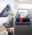 Armored case for iPhone 13 / 14, Dexnor Full Body, dark blue