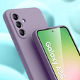 Case for Samsung Galaxy A56 5G, Silicone Lite, purple