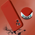 Case for Realme C35, Silicone Lite, red