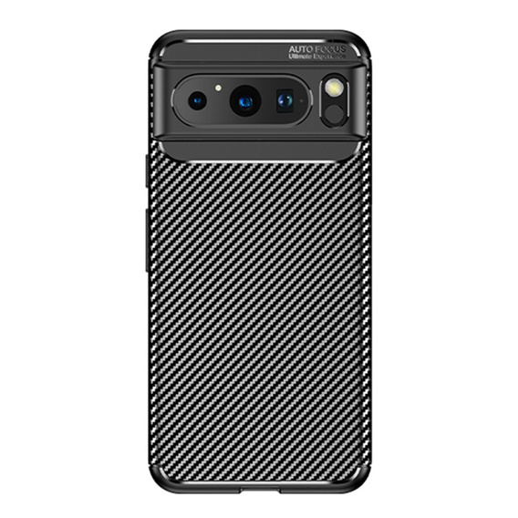 Case for Google Pixel 8 Pro, Carbon Gel, black