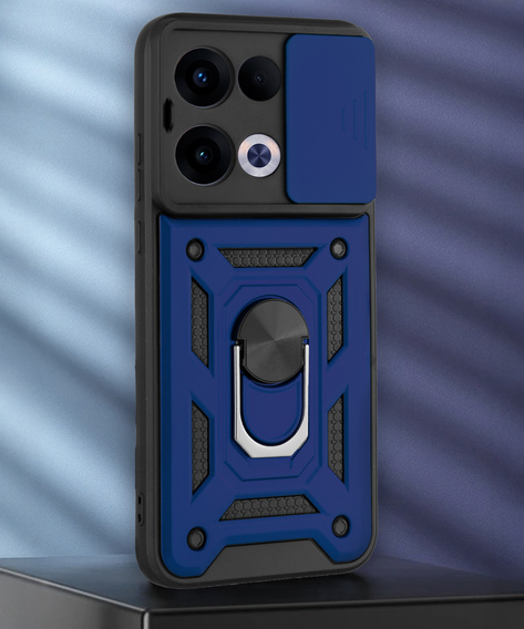 Case for Oppo Reno 13, CamShield Slide, blue