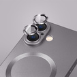 Case for iPhone 16 Plus, ColorMag, for MagSafe, grey
