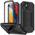 Armored case for iPhone 14, R-JUST CamShield Slide, black
