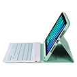 Case with bluetooth keyboard for iPad mini 8.3" 2021 (6 gen.) / iPad mini 8.3" 2024 (7 gen.), green