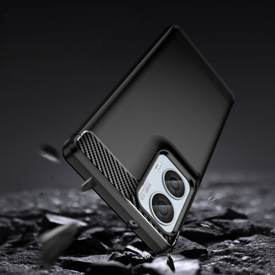 Case for Motorola Edge 50 Fusion 5G, Carbon, black