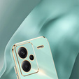 Case for Xiaomi Redmi Note 13 Pro+, Glamour CamShield, green
