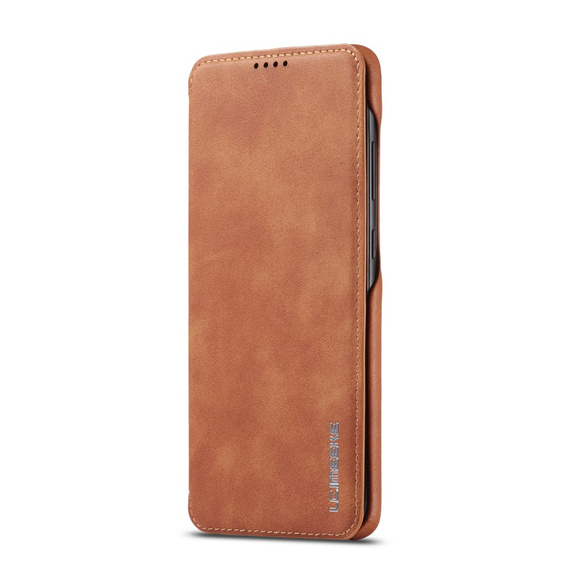Flip case for Samsung Galaxy S20 FE, LC.IMEEKE, brown