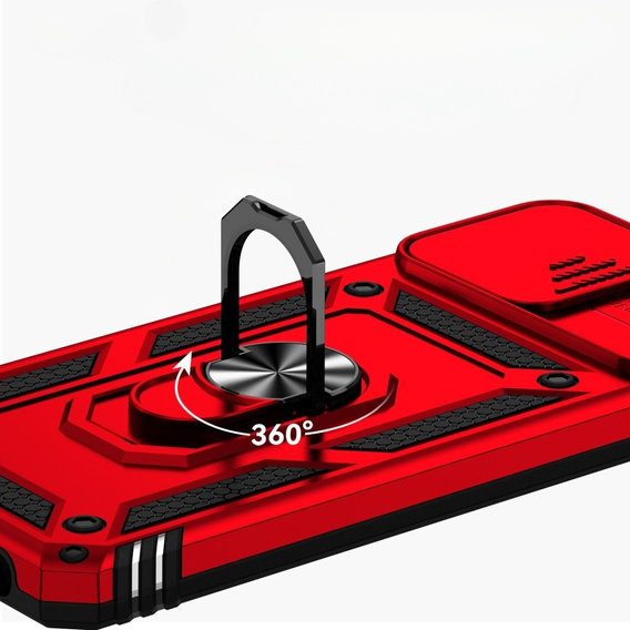 Case for Motorola Moto G32, CamShield Slide, red