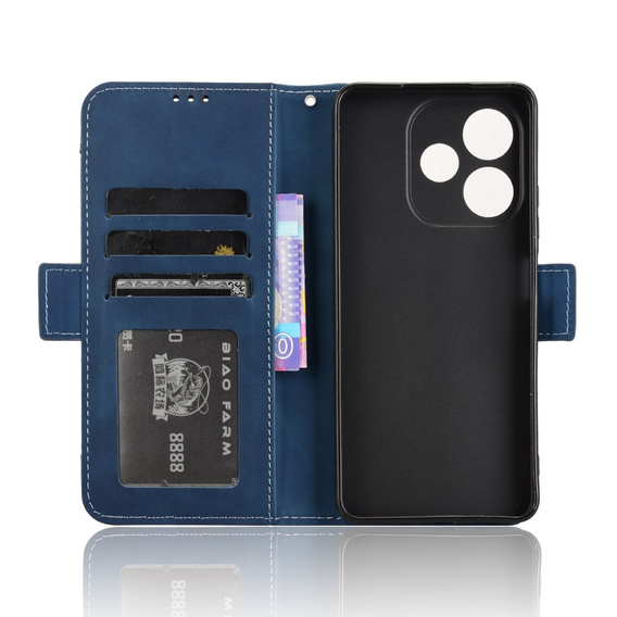 Flip case for Oppo A5 Pro 5G, Card Slot, dark blue