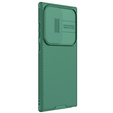 NILLKIN Case for Samsung Galaxy S24 Ultra, Silicone CamShield Case for MagSafe, green