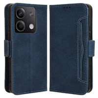 Flip case for Xiaomi Redmi Note 13 5G, Card Slot, blue