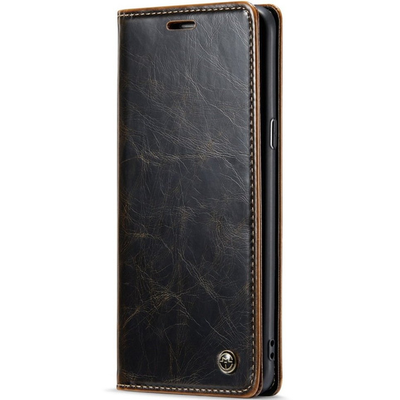 CASEME flip case for Samsung Galaxy S8+ Plus, Waxy Textucoffee, coffee