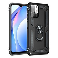 Armor Case for Xiaomi Redmi Note 10 5G, Nox Case Ring, black