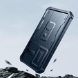 Armored case for Samsung Galaxy A35, Dexnor Full Body (Two Frames), blue