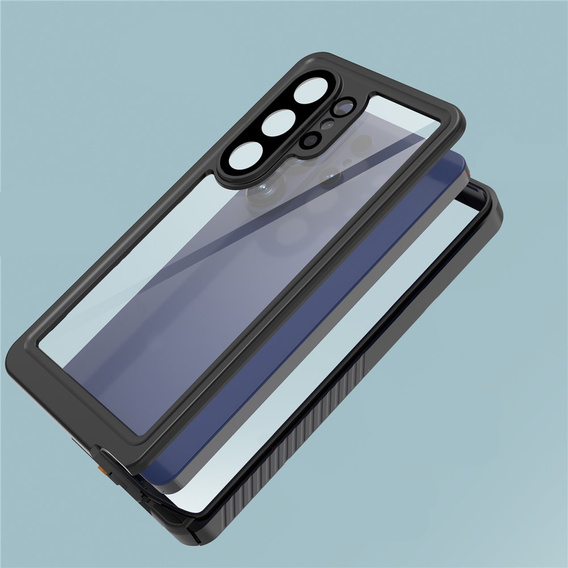 Samsung Galaxy S26 Ultra case, IP68 waterproof Redpepper, black