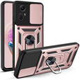 Case for Xiaomi Redmi Note 12S 4G, CamShield Slide, pink rose gold
