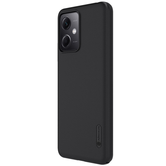 NILLKIN Case for Xiaomi Redmi Note 12 5G / POCO X5 5G, Super Frosted Shield Case, black