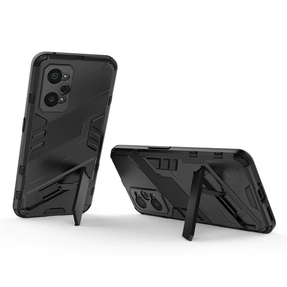 Case for Realme GT 2 5G / GT Neo 2 / GT Neo 3T, Military kickstand, blue