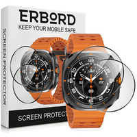 2x ERBORD Hybrid Glass for Samsung Galaxy Watch Ultra 47mm (2025 / 2024)
