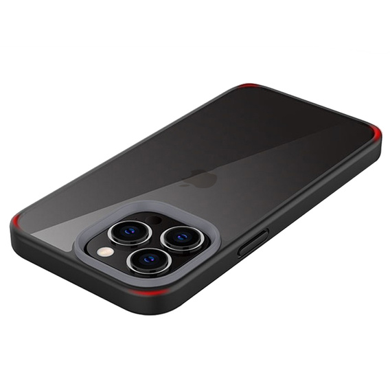 Case for iPhone 13 Pro, ERBORD Hybrid Case, black