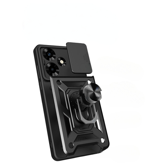Case for Infinix Hot 30, CamShield Slide, black