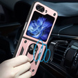 Armor Case for Samsung Galaxy Z Flip5 5G, Nox Case Ring, pink rose gold