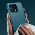 Leather case for Xiaomi 13, leather hybrid, green