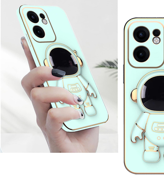 Case for Oppo Reno 13F / Oppo Reno 13FS, Astronaut, green
