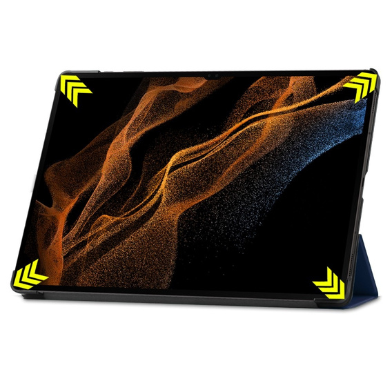 Case for Samsung Galaxy Tab S9 Ultra, Smartcase, blue