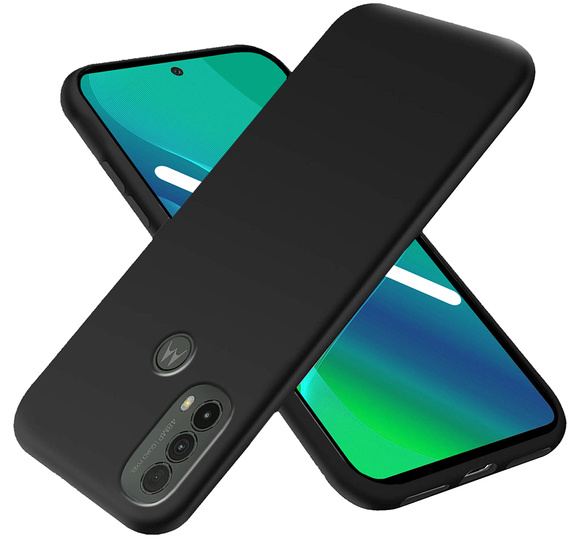 Thin Case for Motorola Moto E40/E30/E20, Slim, black