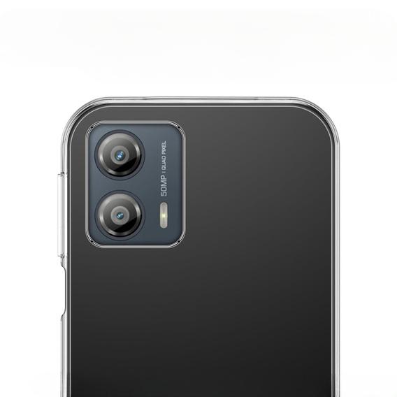 MOFI Case for Motorola Moto G53 5G, thin, transparent