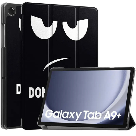 Case for Samsung Galaxy Tab A9+, Smartcase, don't touch me