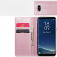 CASEME flip case for Samsung Galaxy S8, Waxy Textupink, pink
