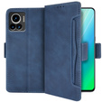 Flip case for Motorola Edge 30 Ultra 5G, Card Slot, blue