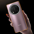 Case for Honor Magic 7 Lite, Magnetic Dual Glass, orange