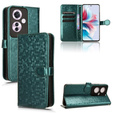Flip case for Oppo Reno 11F 5G, Wallet Rhombus, green
