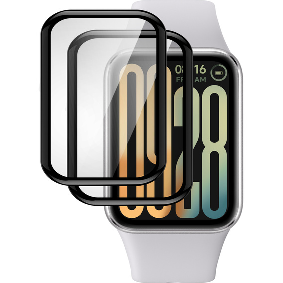 2x ERBORD Hybrid Glass for Xiaomi Smart Band 9 Pro