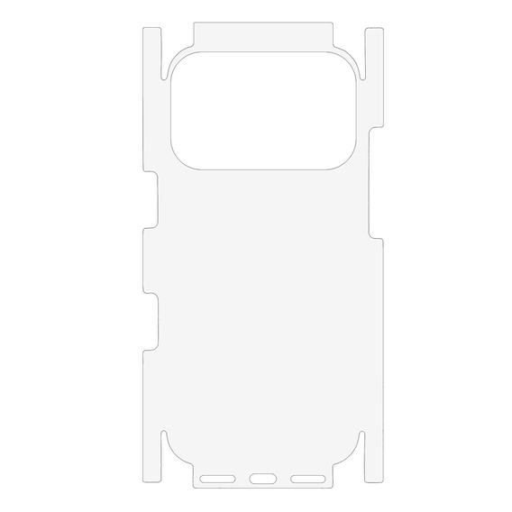 Protective film for the back of the iPhone 17 Pro