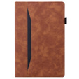 Case for Xiaomi Redmi Pad Pro / Xiaomi Poco Pad, Classic, with space for stylus, brown