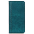 Flap case for Google Pixel 10 Pro XL / 9 Pro XL, with pocket, leather, green