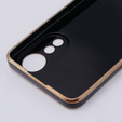 Case for Oppo A78 4G, Glamour CamShield, black