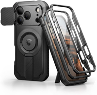 Dexnor armoured case with stand and camera shutter, for MagSafe for iPhone 17 Pro Max