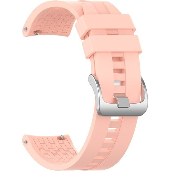 22mm Silicone strap with buckle for Huawei Watch GT / Watch GT2 - White