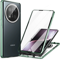 Case for Honor Magic 7 Lite, Magnetic Dual Glass, green