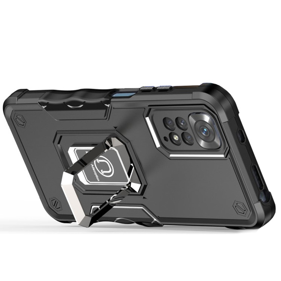 Case for Xiaomi Redmi Note 11 / 11S, Dual-Layer Armor, black